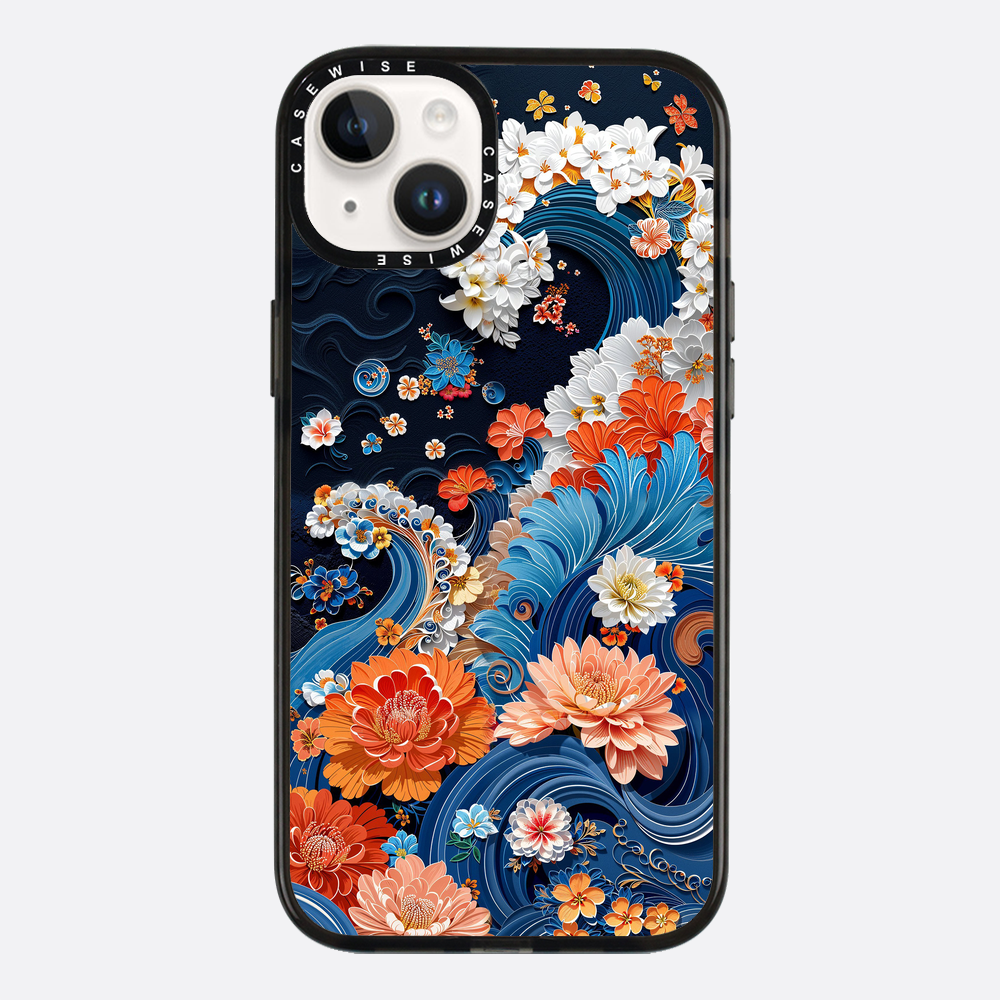 Floral Wave - Etui