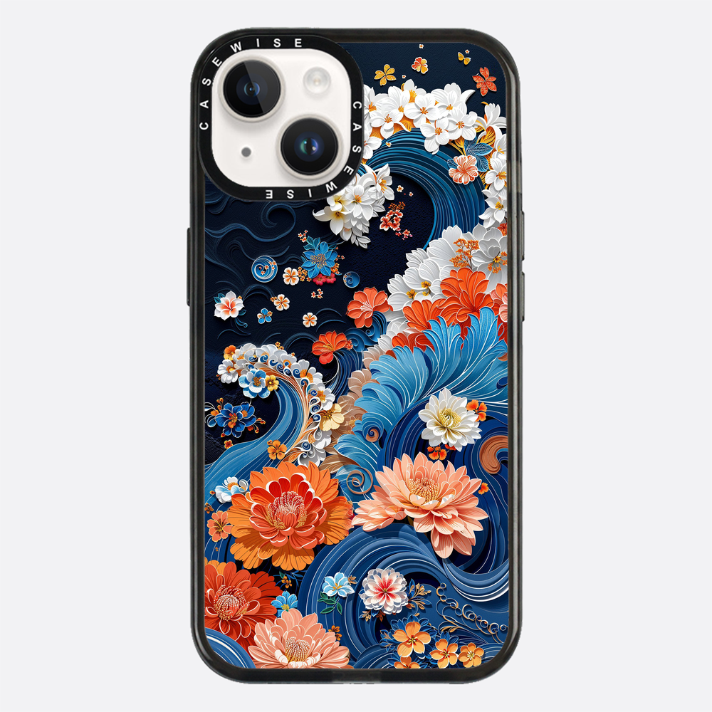 Floral Wave - Etui