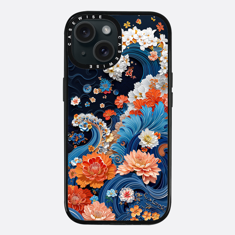 Floral Wave - Etui