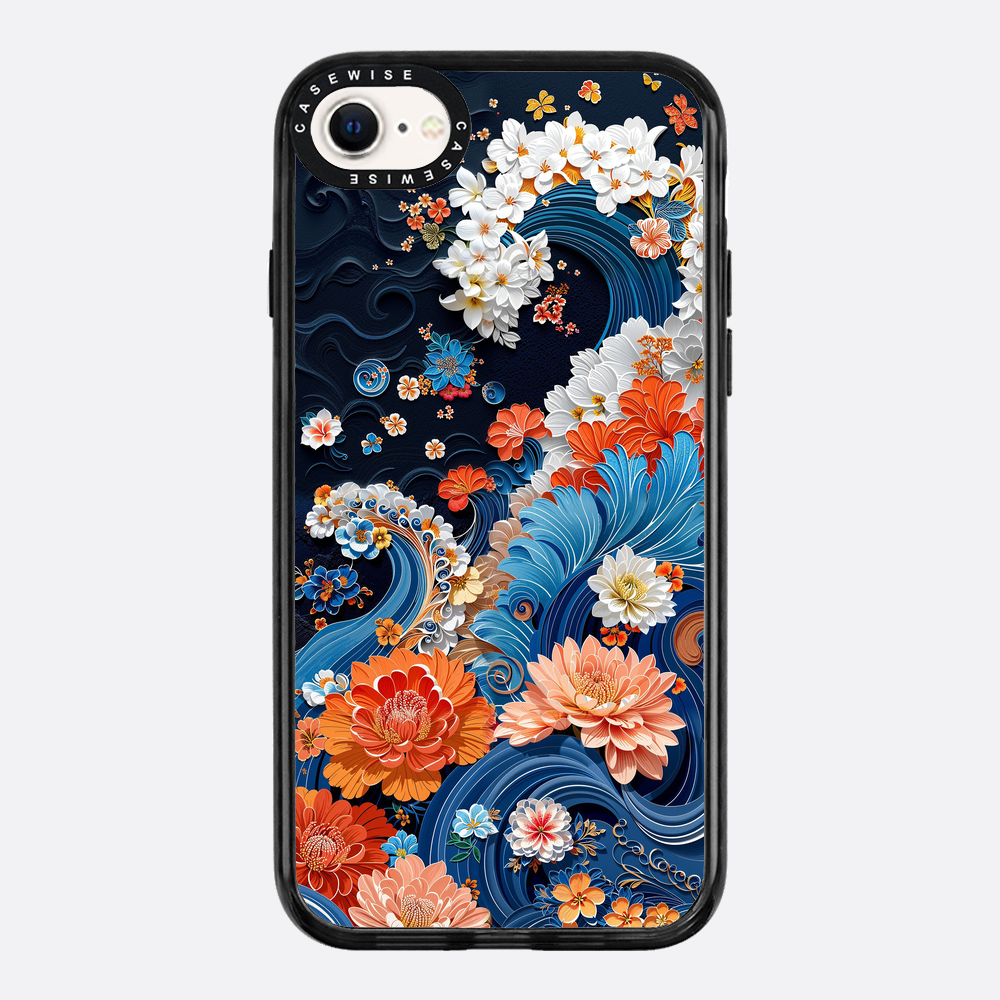 Floral Wave - Etui
