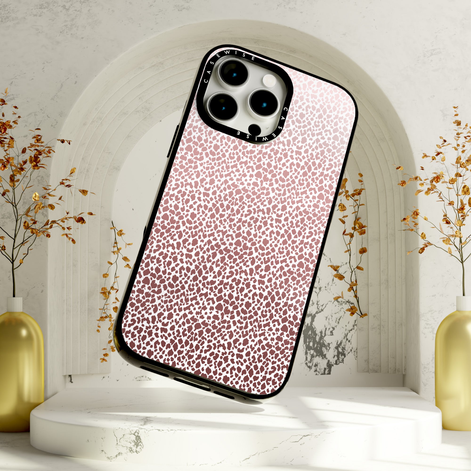 Różowa Pantera Ombre - Etui