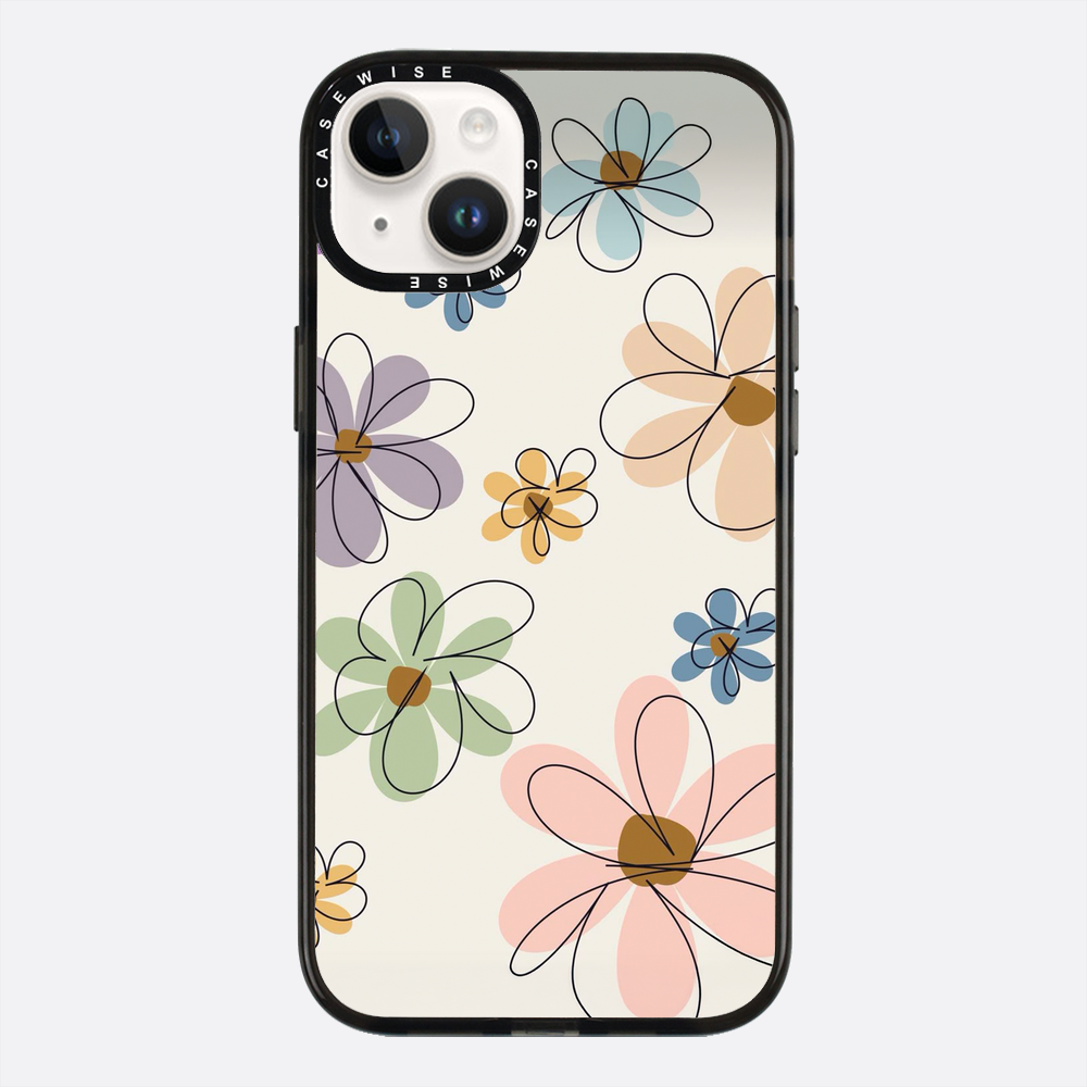 Minimalistyczne Kwiaty - Etui