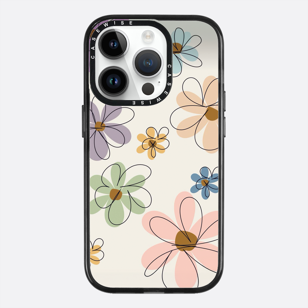 Minimalistyczne Kwiaty - Etui