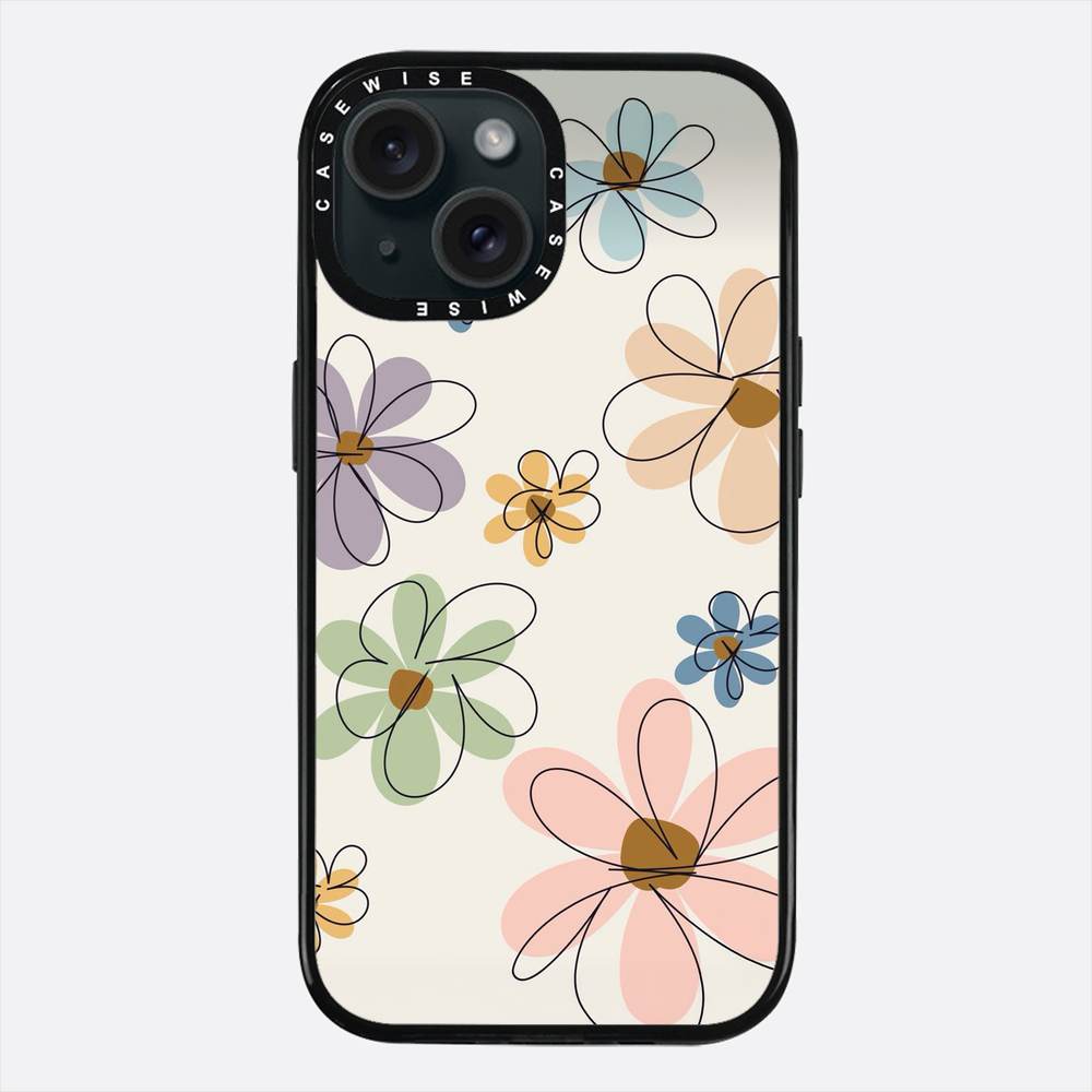 Minimalistyczne Kwiaty - Etui