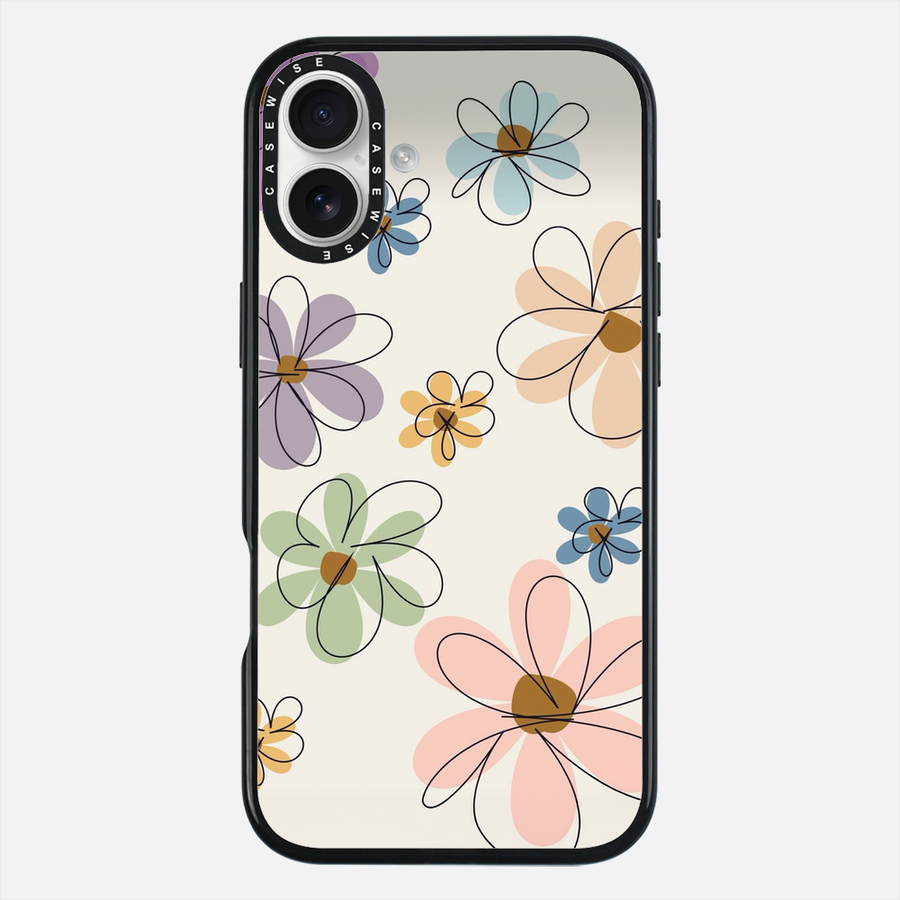 Minimalistyczne Kwiaty - Etui