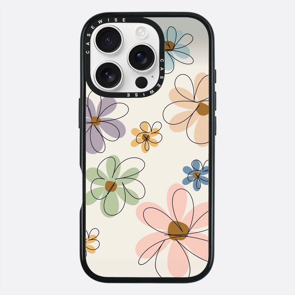 Minimalistyczne Kwiaty - Etui