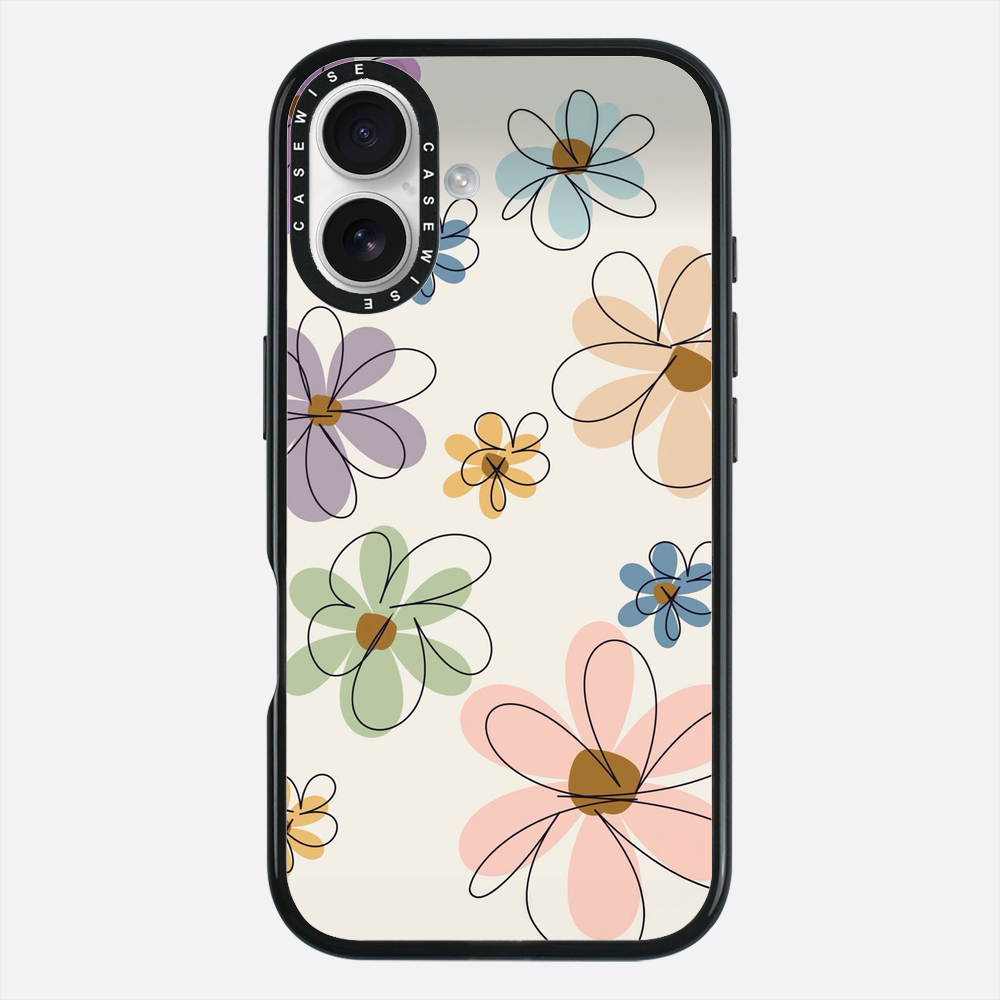 Minimalistyczne Kwiaty - Etui