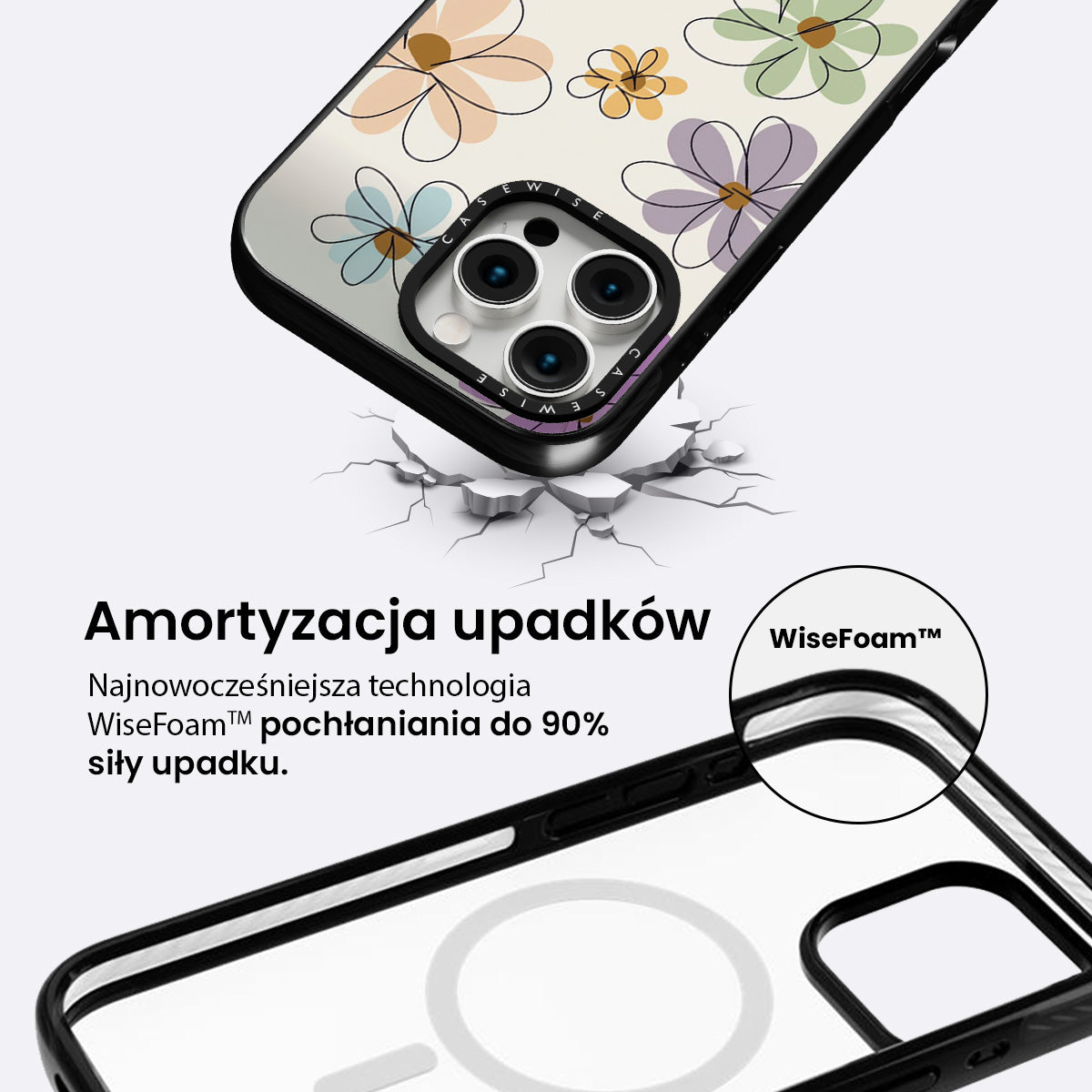 Minimalistyczne Kwiaty - Etui