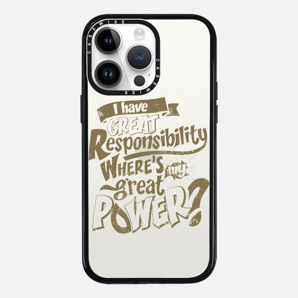 Great Responsibility - Etui