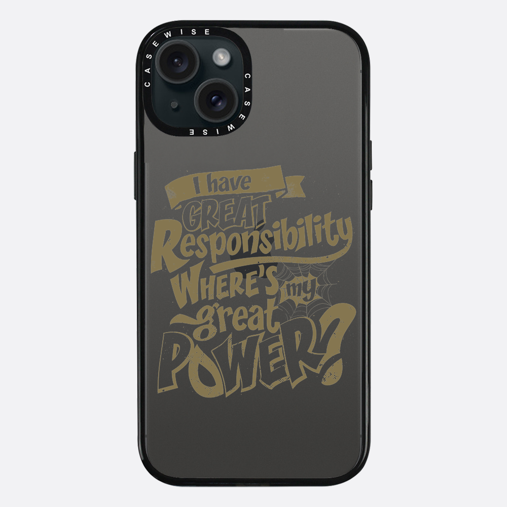 Great Responsibility - Etui