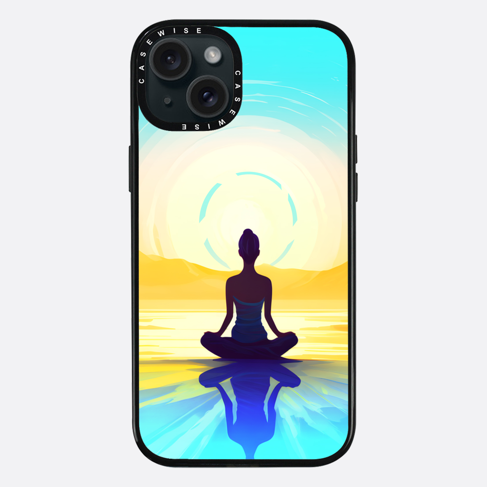 Sun Meditation Yellow Turquoise - Etui