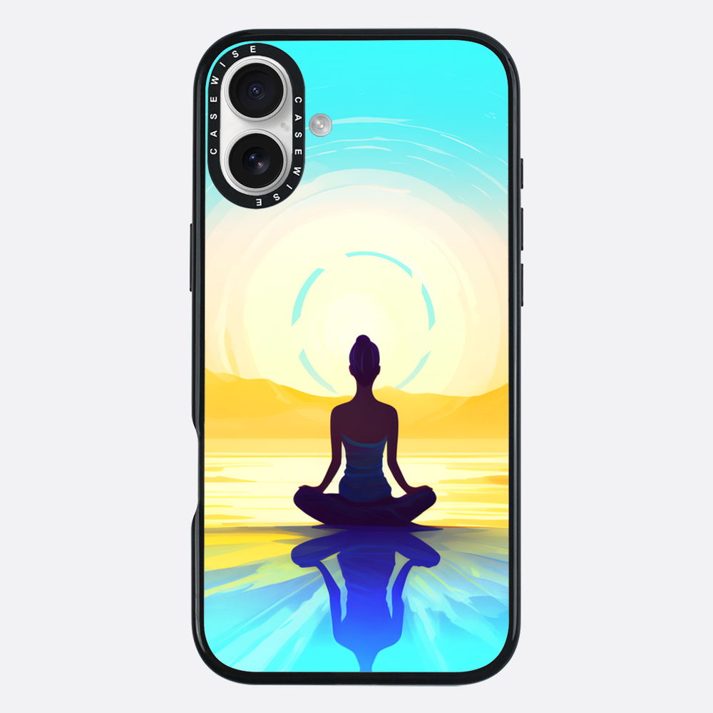 Sun Meditation Yellow Turquoise - Etui