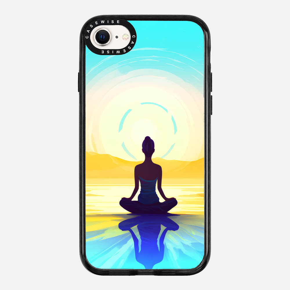 Sun Meditation Yellow Turquoise - Etui