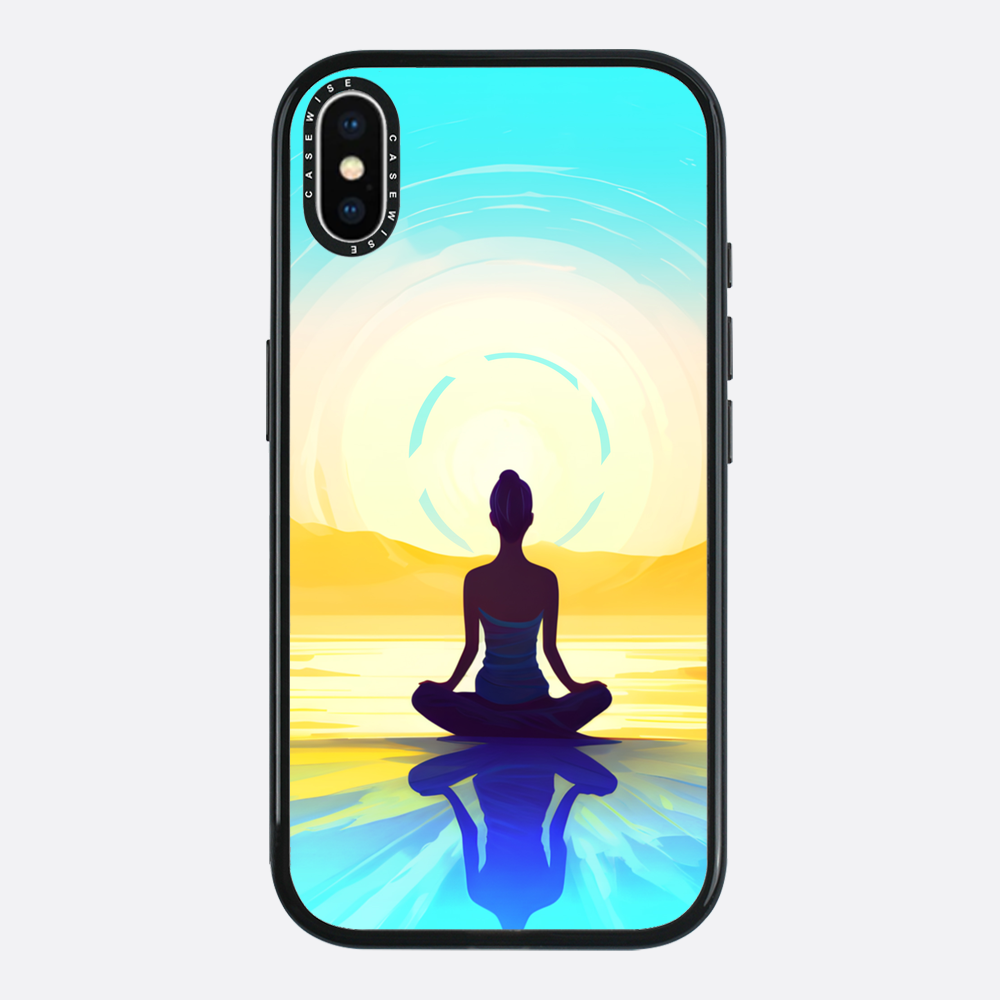 Sun Meditation Yellow Turquoise - Etui