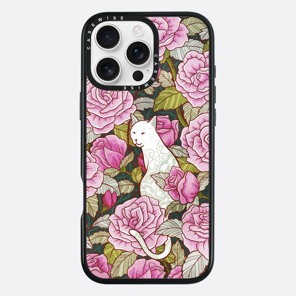 Cat and roses - Etui