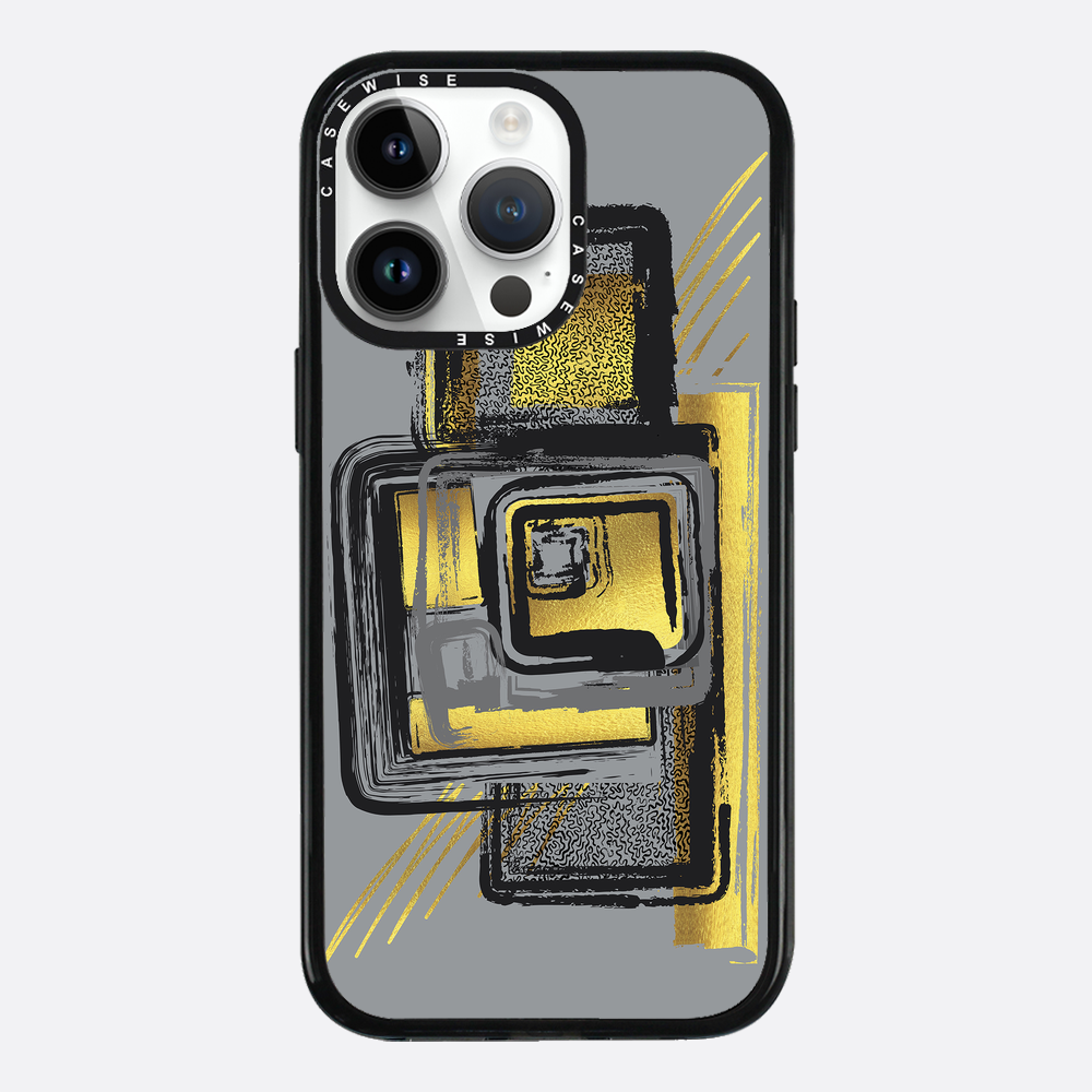 Dynamic Art No. 2 gold - Urban Patterns - Etui