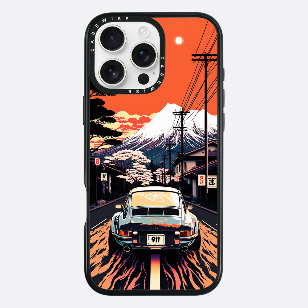 Porsche 911 Retro Painting - Etui