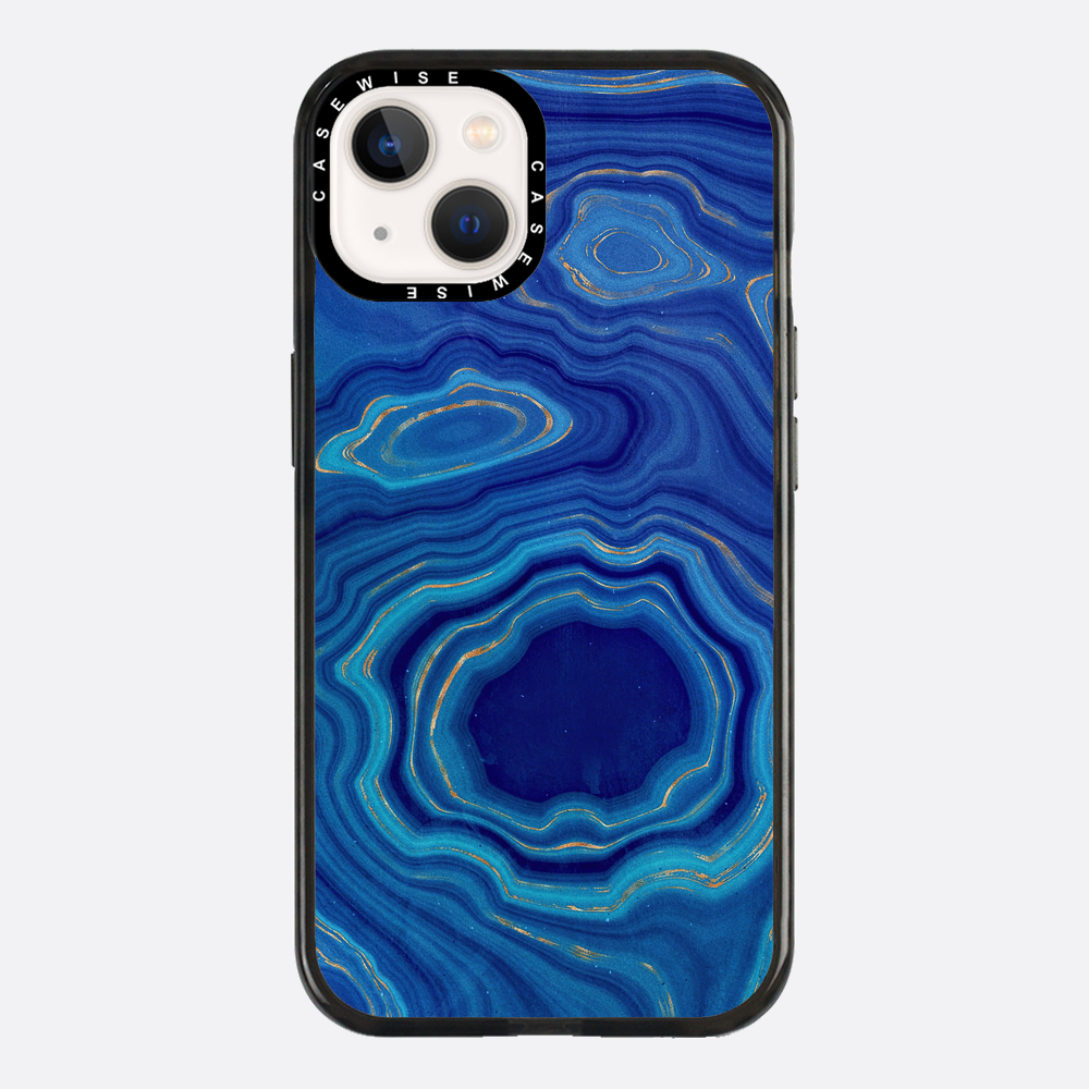 Blue Agate Texture 04 - Etui
