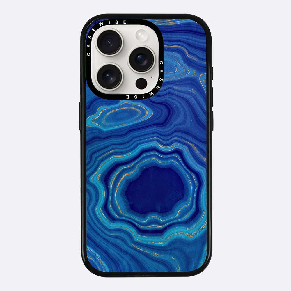 Blue Agate Texture 04 - Etui