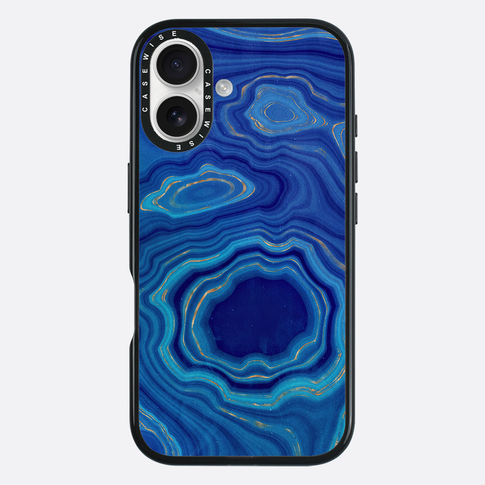 Blue Agate Texture 04 - Etui