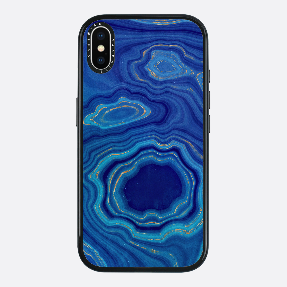 Blue Agate Texture 04 - Etui