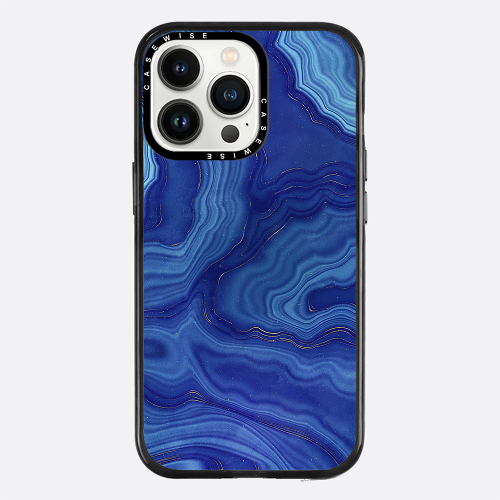 Blue Agate Texture 05 - Etui