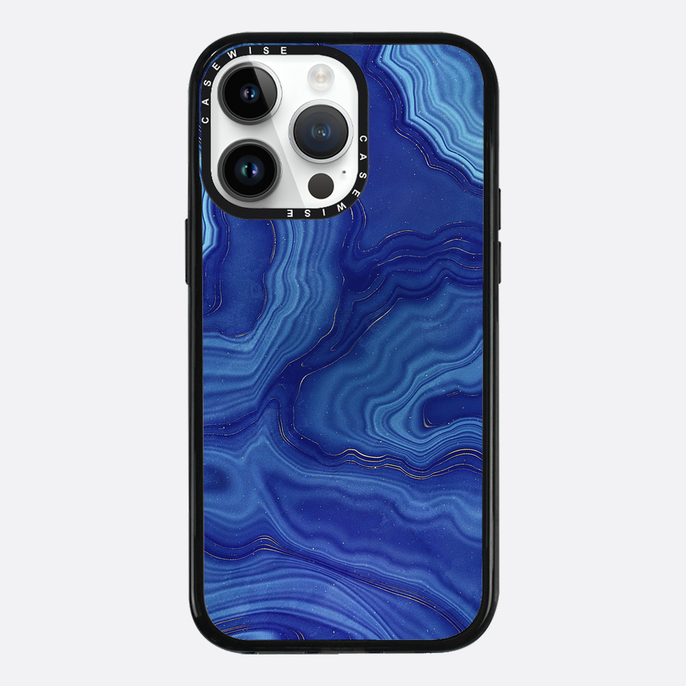 Blue Agate Texture 05 - Etui