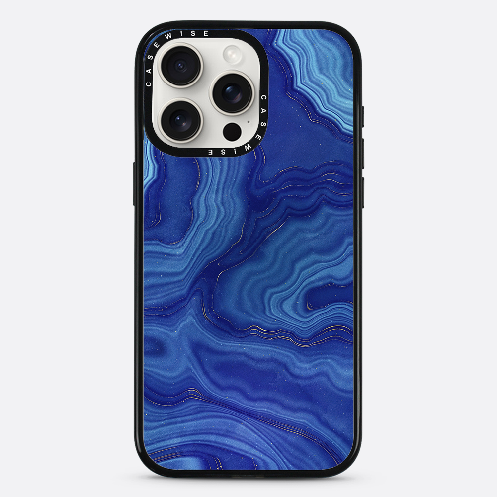Blue Agate Texture 05 - Etui