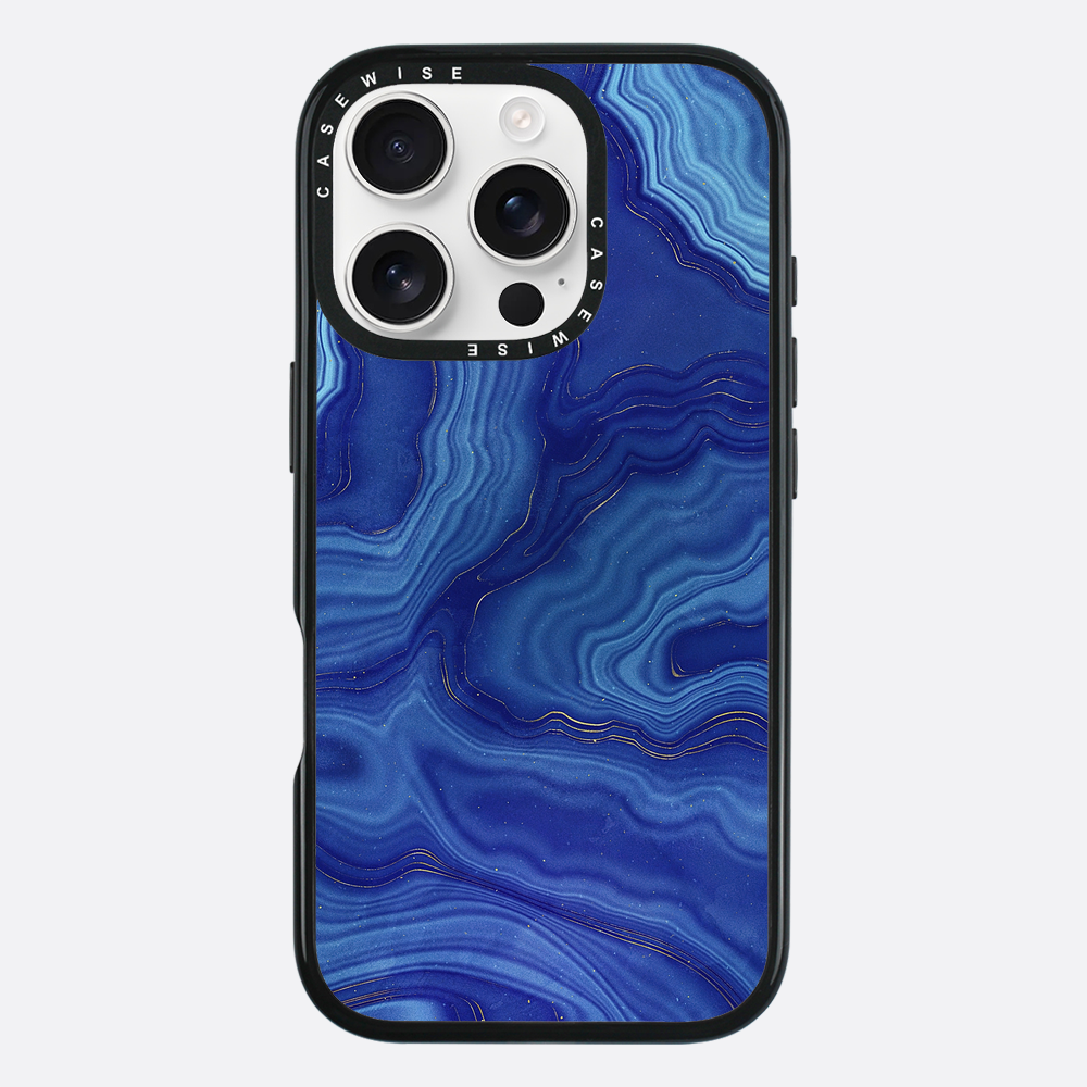 Blue Agate Texture 05 - Etui