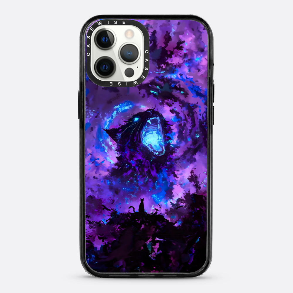 Purple Galaxy Cat - Etui