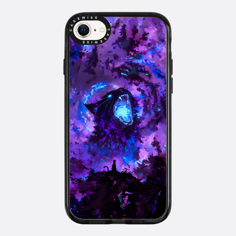 Purple Galaxy Cat - Etui