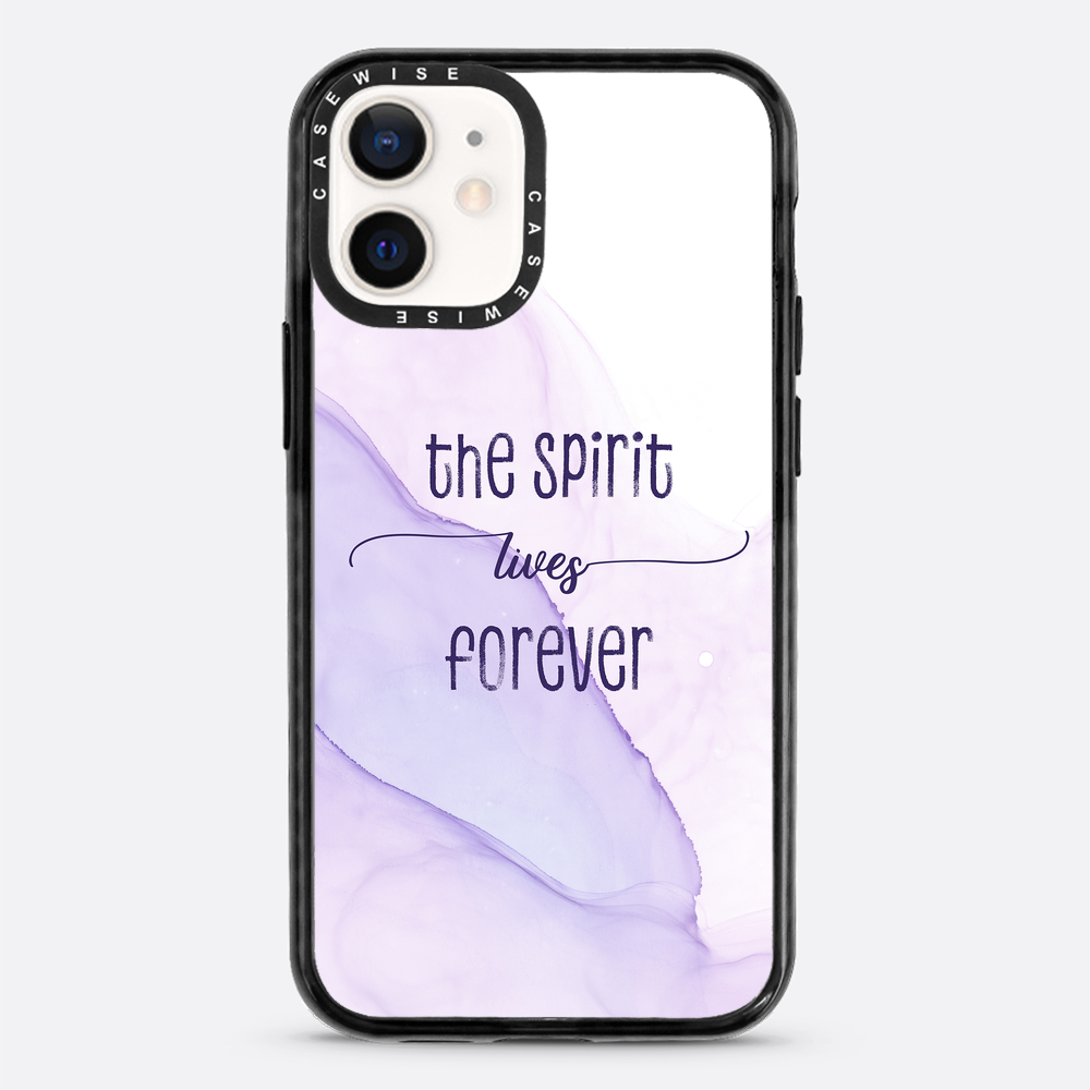 The spirit lives forever | floating colors - Etui