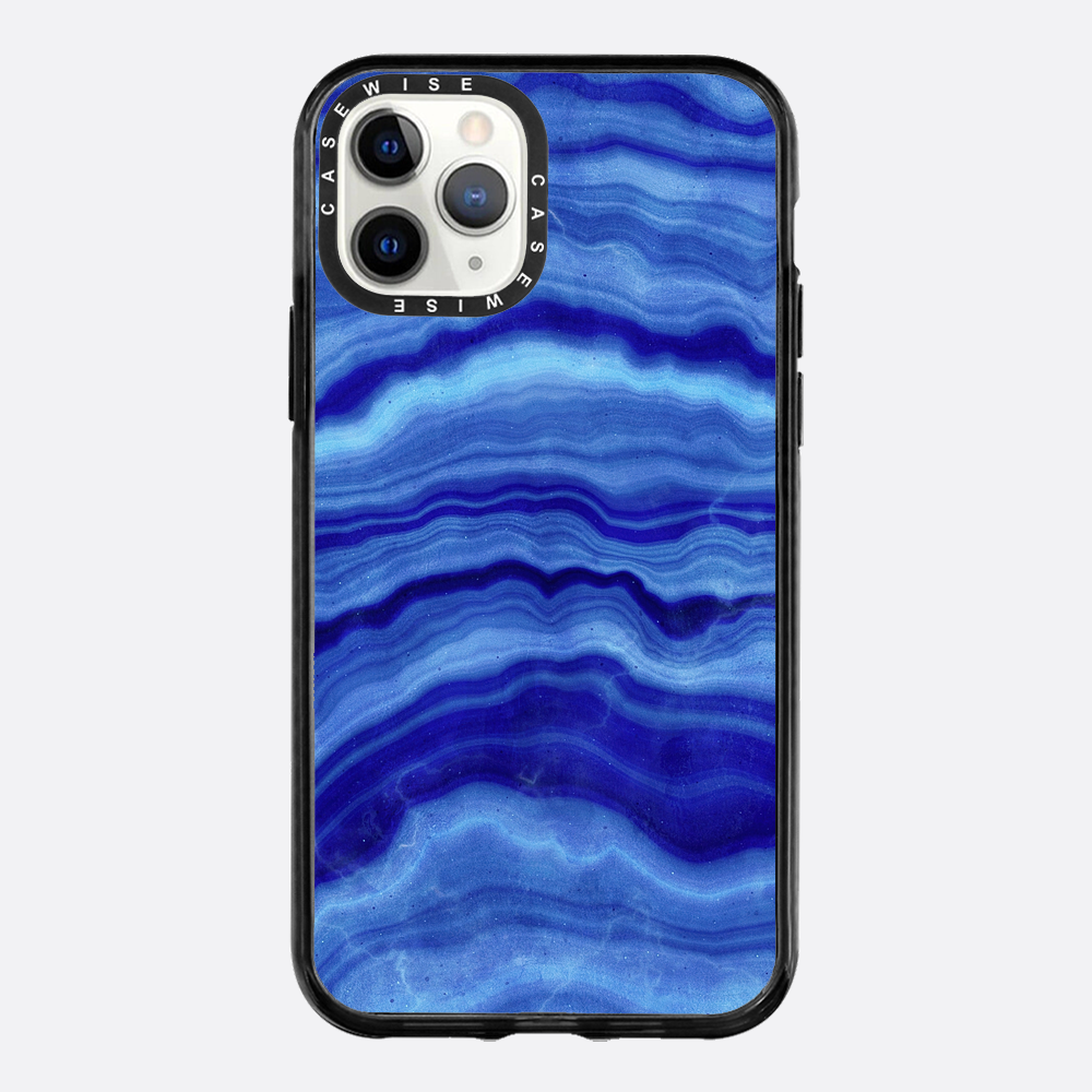 Blue Agate Texture 02 - Etui