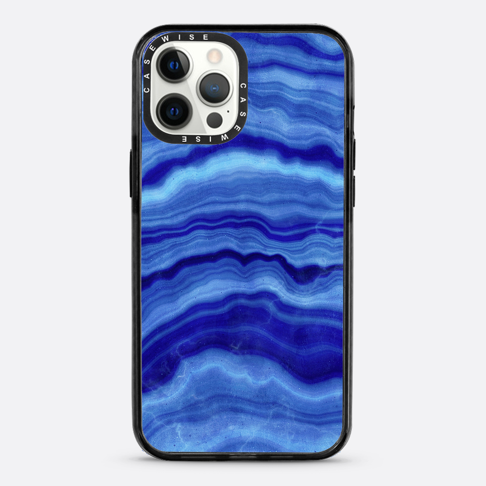 Blue Agate Texture 02 - Etui
