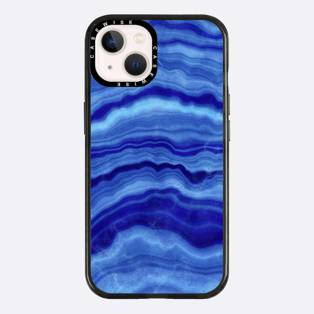 Blue Agate Texture 02 - Etui