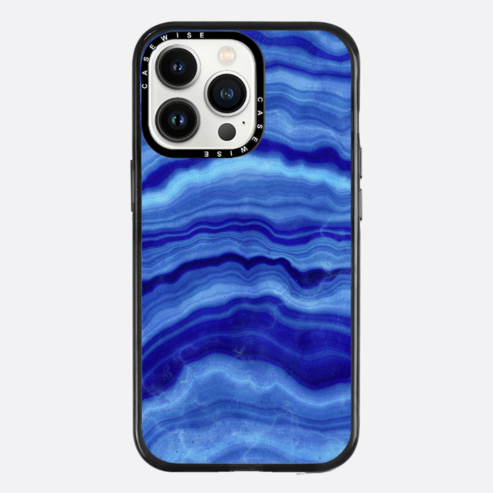 Blue Agate Texture 02 - Etui