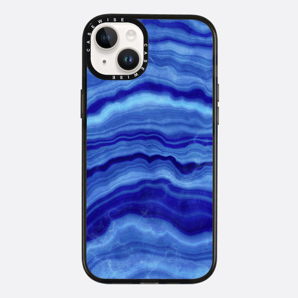 Blue Agate Texture 02 - Etui