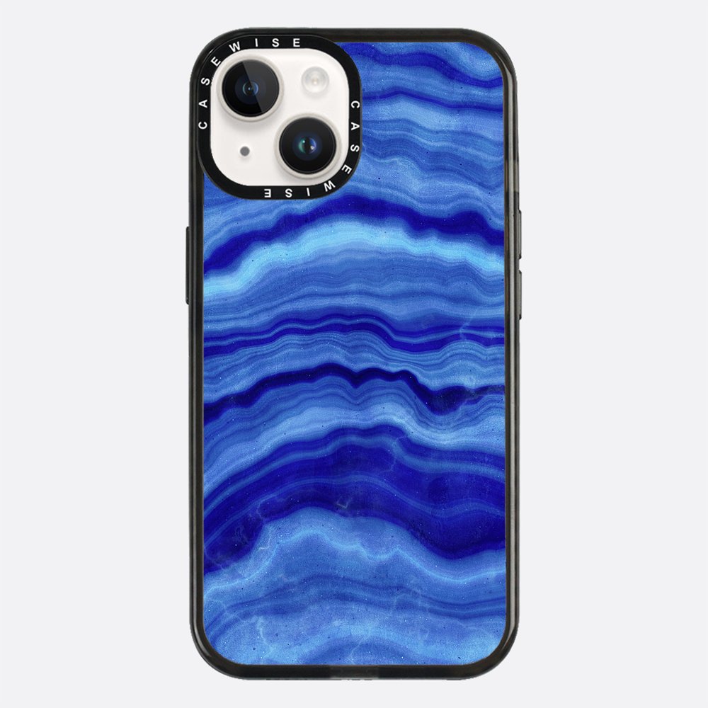 Blue Agate Texture 02 - Etui