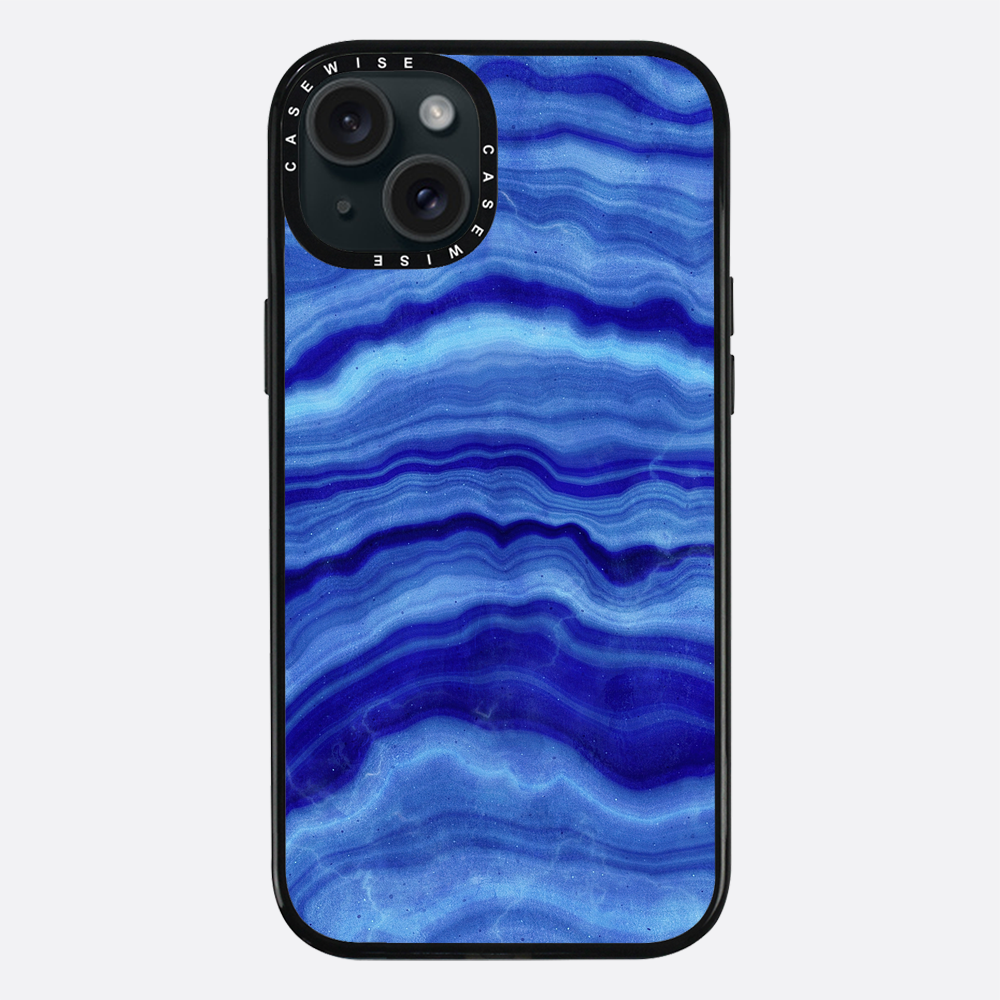 Blue Agate Texture 02 - Etui