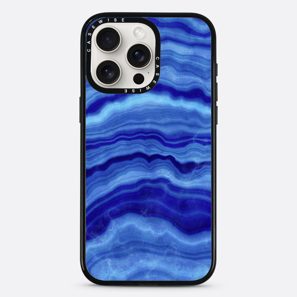 Blue Agate Texture 02 - Etui