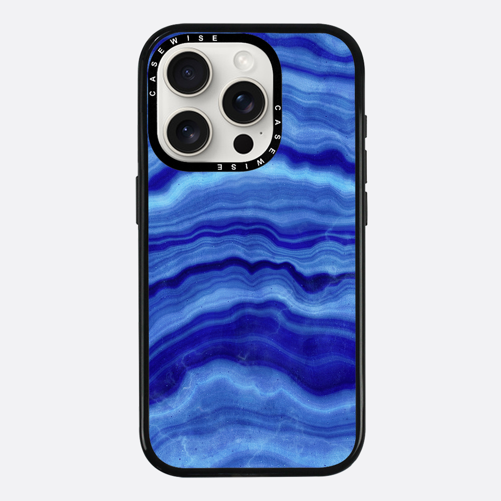 Blue Agate Texture 02 - Etui