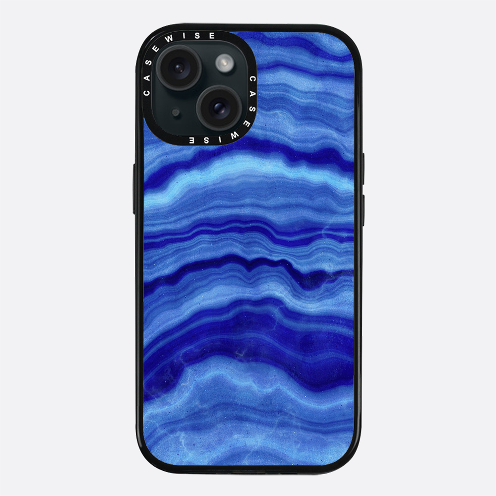 Blue Agate Texture 02 - Etui