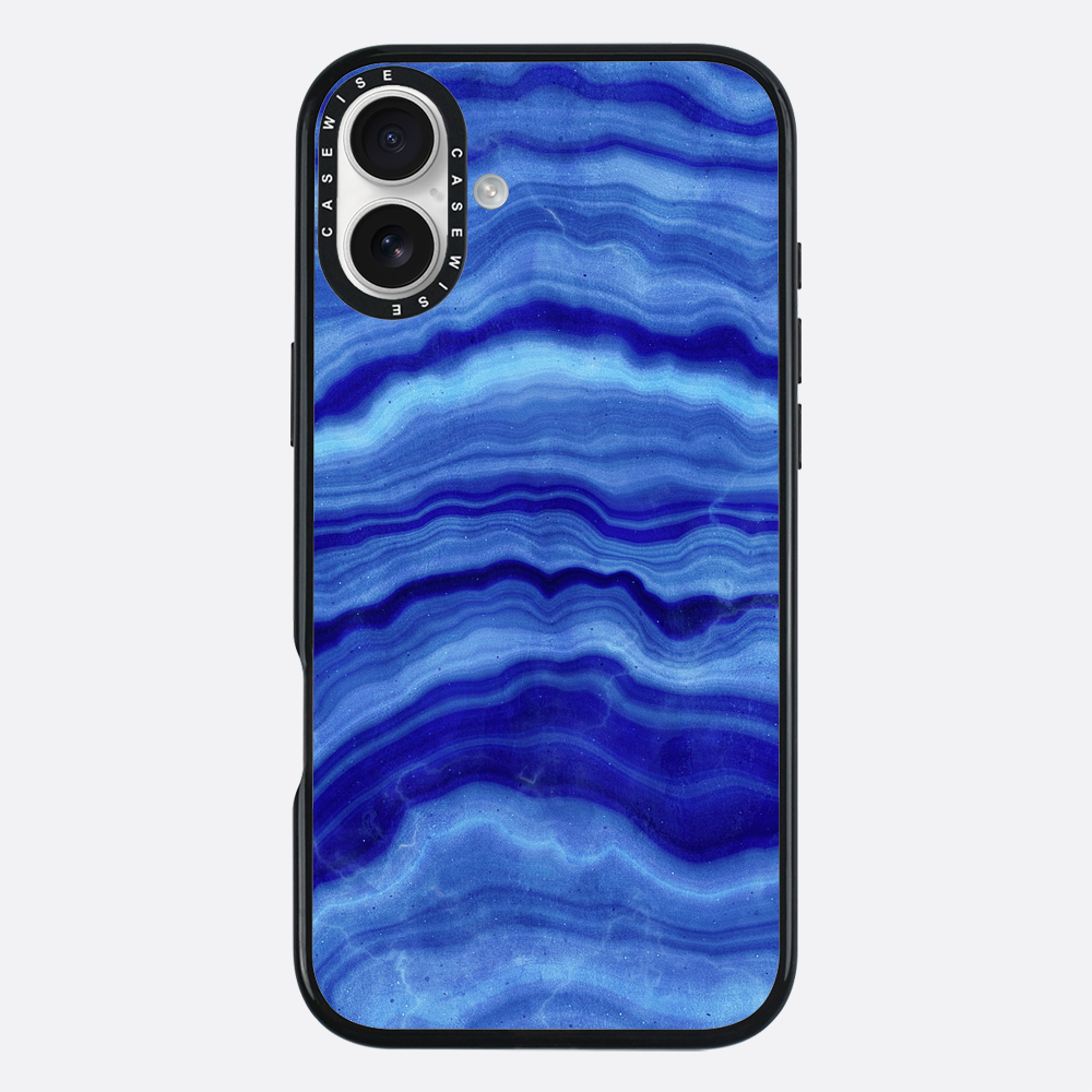 Blue Agate Texture 02 - Etui