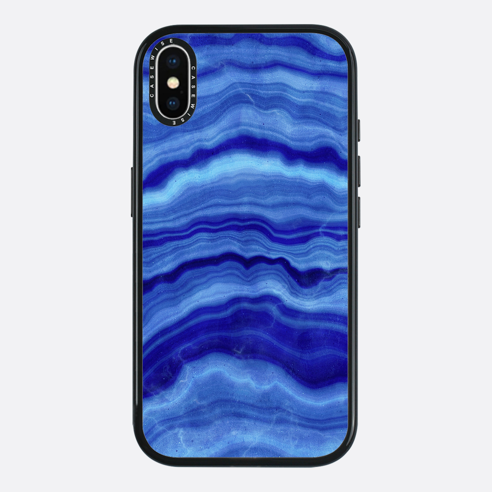 Blue Agate Texture 02 - Etui