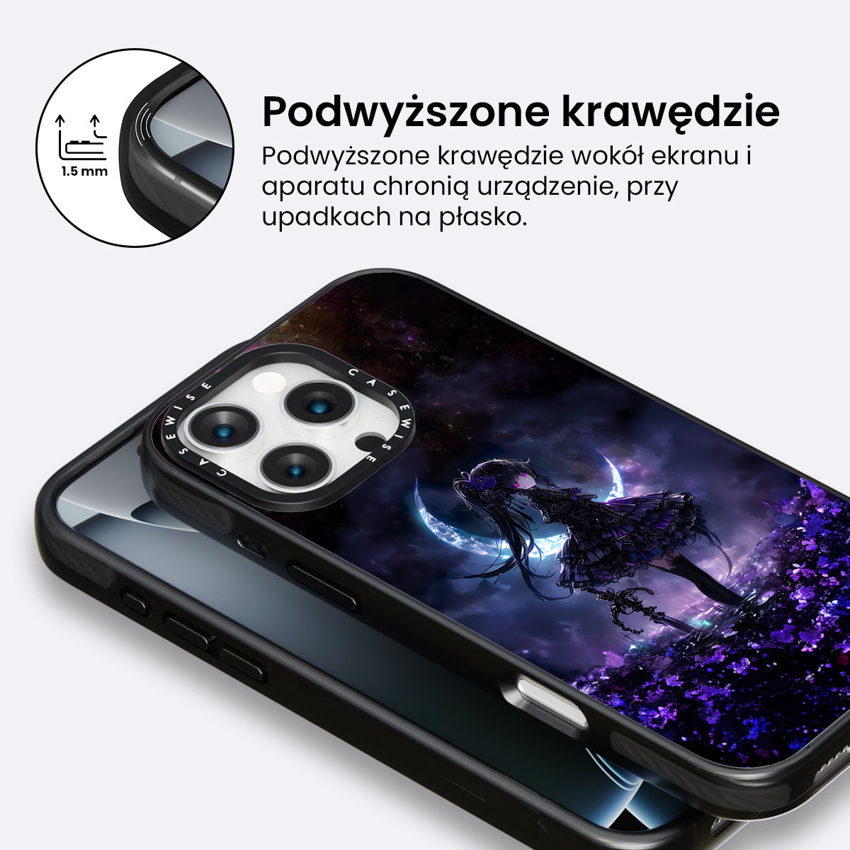 Moon Midnight Girl - Etui