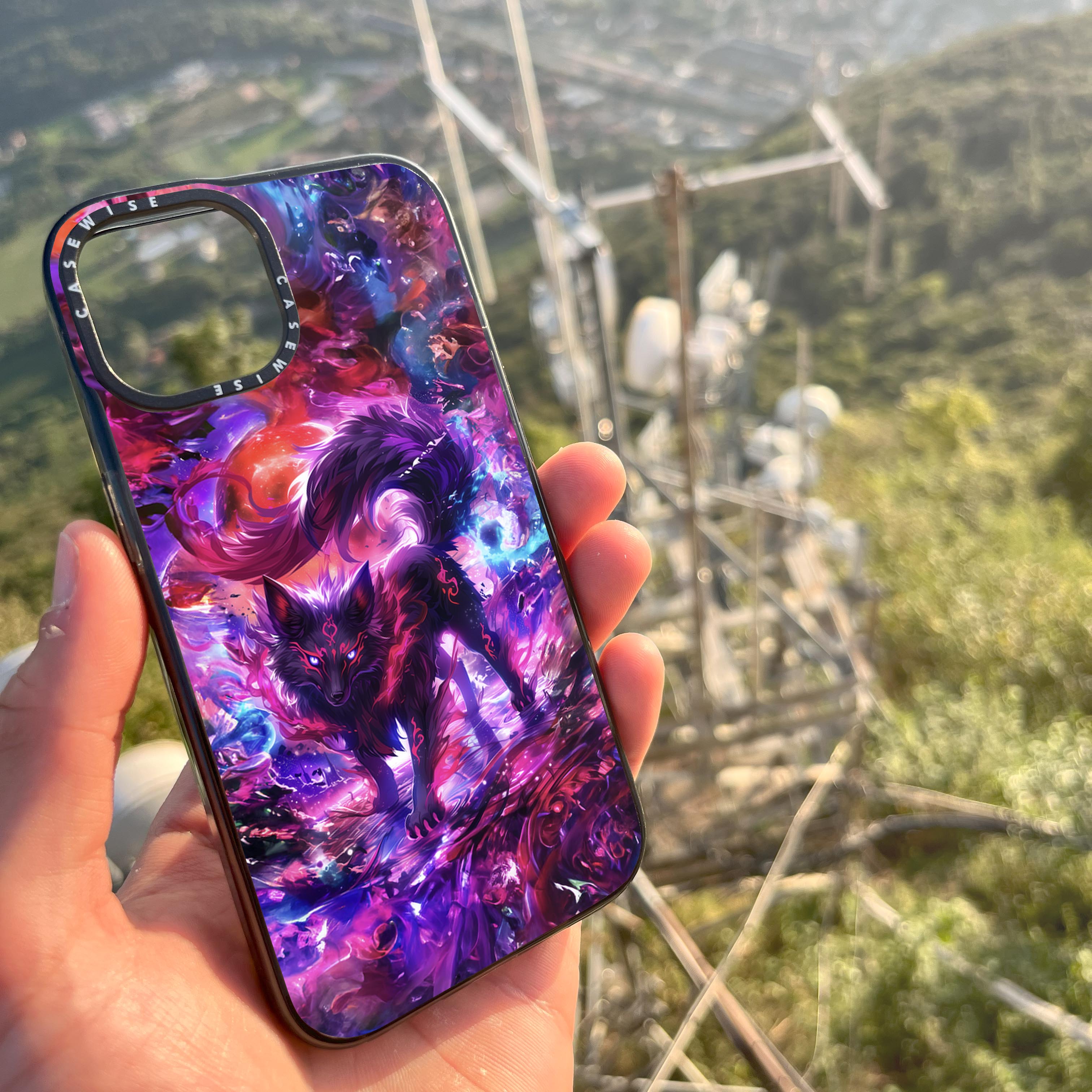 Galaxy Kitsune Fox - Etui