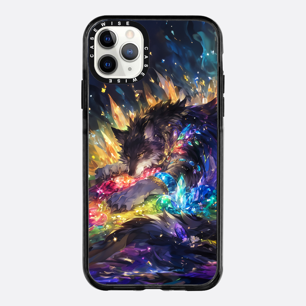 Sleeping Crystal Wolf - Etui