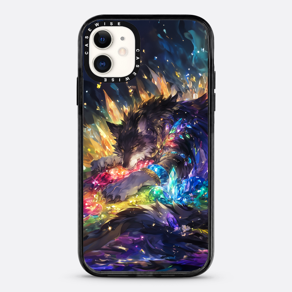 Sleeping Crystal Wolf - Etui