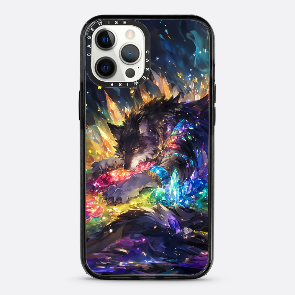 Sleeping Crystal Wolf - Etui