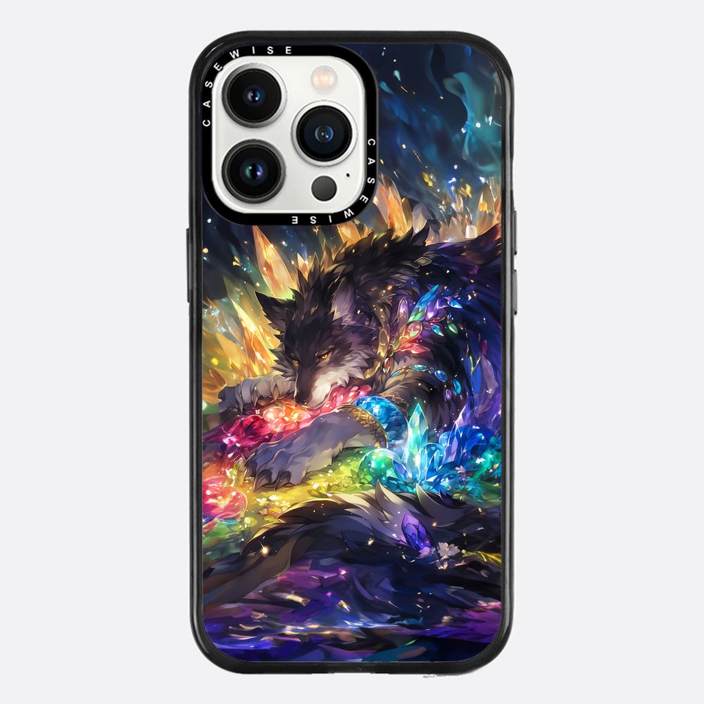 Sleeping Crystal Wolf - Etui